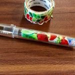 【万年筆】超簡単マスキングテープで作るデコカクノ 1 decokakuno12
