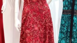 佳子さまブラジルで着用の赤いワンピース