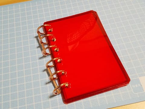 百均自作手作り暗記手帳