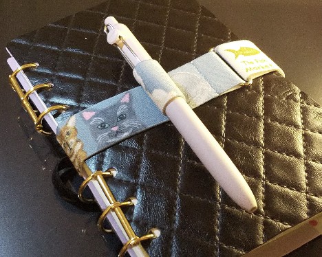 360度折り返せる手作り手帳