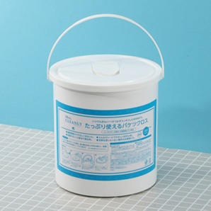 ショップチャッンネルのバケツ入りお掃除用クロス