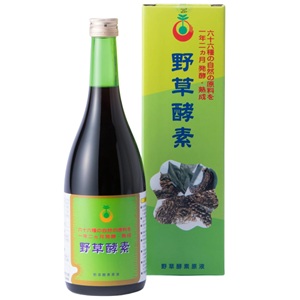 テレビ通販で紹介の野草の発酵ドリンク野草酵素